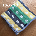 [訳あり] ６重ガーゼ＊ガーゼケット 100×70 ハリネズミ  