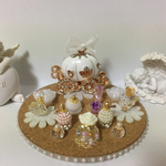 ミニチュア 香水瓶 シンデレラホワイトフラワー 送料無料