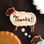 フキダシヒツジのメッセージ「Thanks」