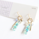 flower スティックピアス/イヤリング
