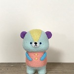 羊毛フェルトのくま１