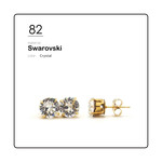[7mm] Crystal Setting Stud Pierce [Swarovski]