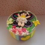 ふたが壁掛け♡小物入れ（春爛漫）
