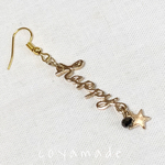happy片耳 ピアス / イヤリング
