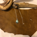ラリマー×silver tsubu necklace