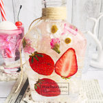 苺ミルク ハーバリウム strawberry  苺 ギフト
