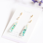 flowerロングステックピアス/イヤリング