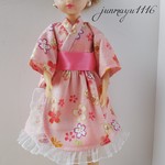 リカちゃん浴衣ドレス(ピンク)