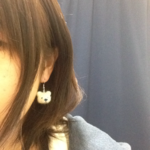 しろくまさんピアス