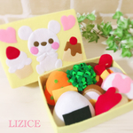 カスタードくん弁当🐻🌷