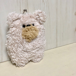 もこもこくまさんのがまぐちポーチ＊