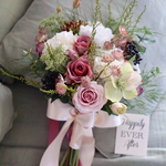 [chiiieem様専用カート] bouquet 'Garden'ガーデンローズとユーカリのワイルドブーケ
