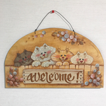 ☆H様オーダー作品☆  リバーシブルウェルカムボード