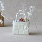 *petit gift* まめまめbag white × bath salt