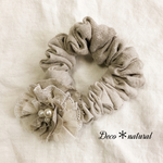 リネン切り替えnaturalシュシュ＊