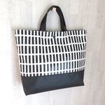 【Ｂ級品】 プールバッグ【格子】 レッスンバッグ 防水バッグ 撥水バッグ レジャーバッグ スイミングバッグ 入園グッズ 入学グッズ ラミネート ビニールバッグ 北欧風