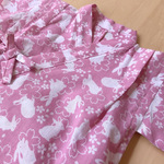 【mizu...様ご注文品】甚平80　桜うさぎ
