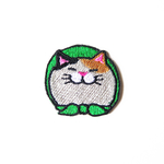 再販1さすらいの三毛猫  刺繍ワッペン/ステッカー