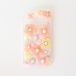 ☆3月29日20時販売開始☆お花畑ケース【docomo　 SH-06E】