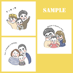 デジタル似顔絵