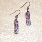 【SALE】 棒状ピアス（赤）