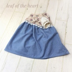 【co様専用120】花柄  ギャザーチュニック カットソー