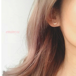 SV925製 CZ  Moon Pierce
