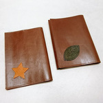 【送料無料】本革！ブックカバー　文庫本サイズ