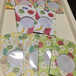 中身が見えるラッピング袋