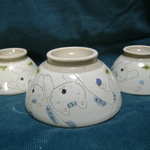 【SALE】理由有りniku・Q茶碗セット