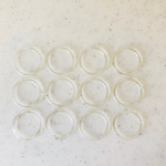 Clear Circle No Hole 40mm Parts