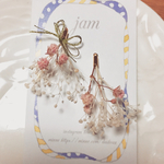 かすみ草ブーケ  白×ピンク