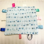 SALE パリパリタグハンカチ〜ちいさなくるま〜