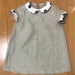 キッズ リネン ワンピース