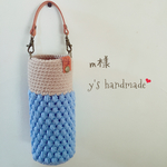 大人可愛い水筒カバー ♡ペットボトルカバー♡Blue♡