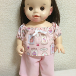 スィーツ柄ピンクのパジャマ