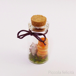 【ハリネズミのミニチュアボトル/(シナモン)】