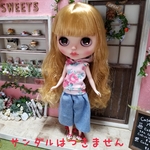 ブライス☆アウトフィット☆パーカーお出かけコーデ