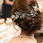 再販 ブライダル ヘッドドレス ウエディング ヘッドドレス ヘアドレス ヘアアクセサリー