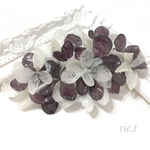 【rie.t】本物のあじさいバレッタ
