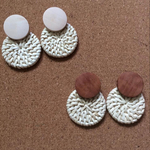 ラタン ピアス or イヤリング