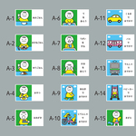 選べる 視覚支援のための絵カード 60枚セット　（発達障害・生活カード・スケジュール）
