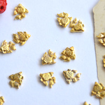 ビーズ*tiny gold fish*小さな金魚　B*和風*メタルビーズ