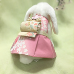 うさぎの長春色ハーネス
