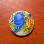 再入荷☆缶バッジ「野球観戦へいこう」