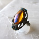 Vintage メキシカンオパールのリング ヴィンテージ