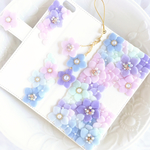 y-nin様オーダー品♡手帳型紫陽花の詩