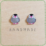 文鳥ピアス