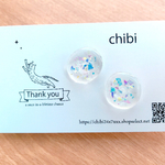 氷のカケラ ピアス/イヤリング