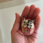 【送料込み】掌ｼﾘｰｽﾞ✤ぺちゃダルマ♥フレブルちん